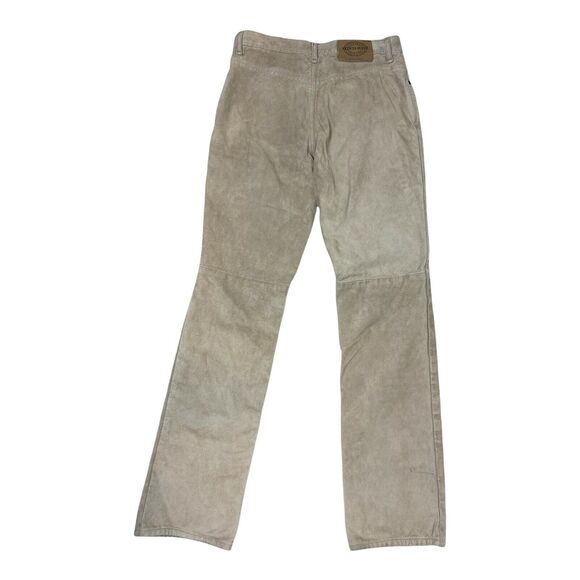 Skotts Suede Leather Pants Women’s size 8/30 Tan‎ Made In Canada - Picture 5 of 7